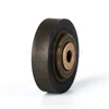 Small solid urethane polyurethane rubber drive wheels