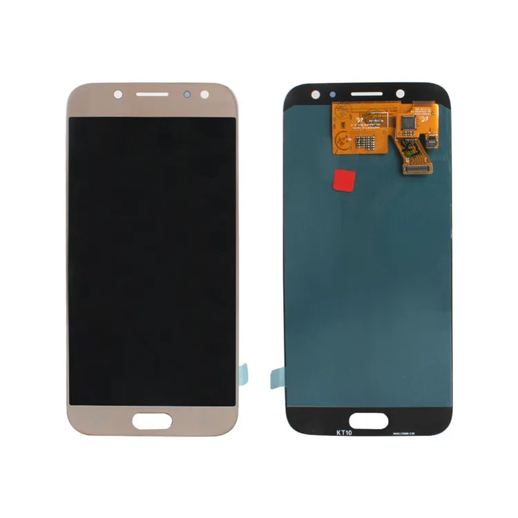 

Mobile phone lcd screen for samsung J5 pro 2017 replacement oem, White/ black/ gold.