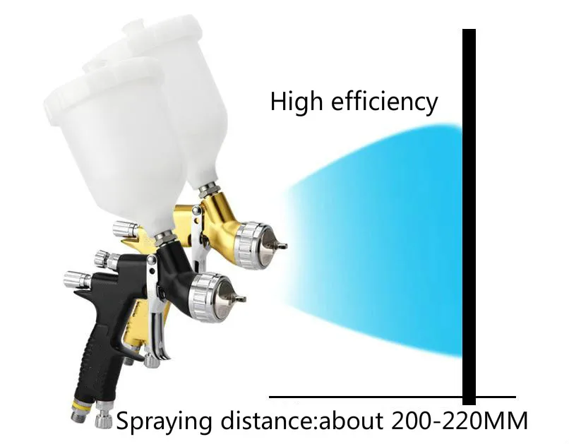 High efficiency spray paint gun power spray gun for automobile