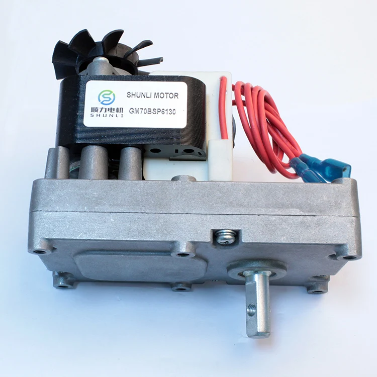 220 Volt Ac Electric Gear Reducer Motors For Fireplace Meat