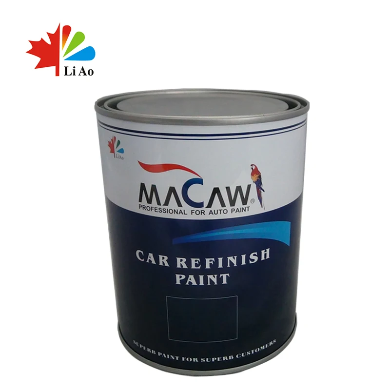 
MACAW 2K solid color spray paint WSM06 yellowish brown topcoat car paint 