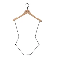 

BH001 Deluxe custom beech wood bikini hanger for display