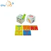 Number alphabet animal color cars fruit vegetable Educational Photo album PVC cube