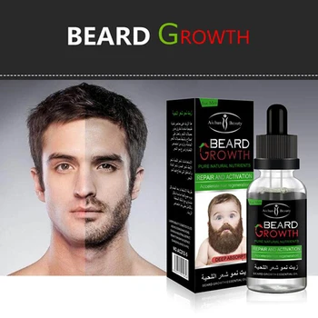New Fashion Men Liquid Beard Growth Essential Oil Fast Enhance