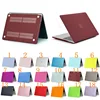 matte rubber coated hard pc shell cover case for macbook, for macbook pro case rubber