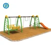 2019 newly design children swing playground, kids interesting swing and slide outdoor