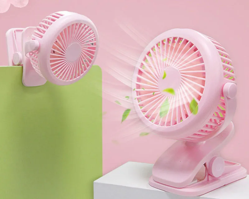Top Selling In Amazon Mini Battery Fan Rechargeable Clip Fan,Portable