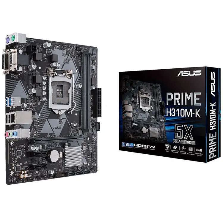 

ASUS Best Selling Intel PRIME H310M-K 32GB DDR4 LGA1151 mATX PCIe 3.0/2.0 x16 Motherboard