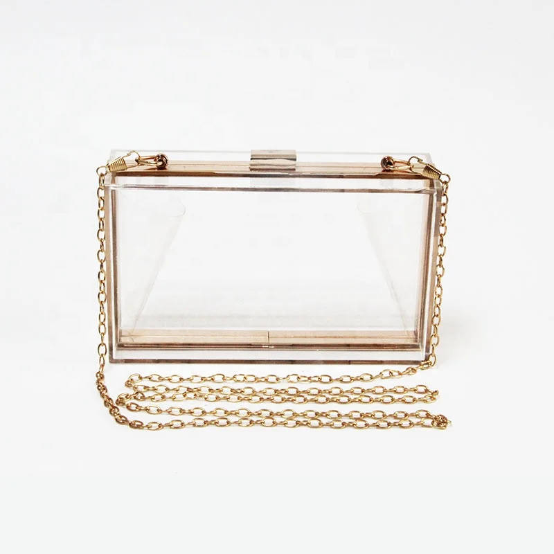 

Wholesale China custom clear lady shoulder bag brand clutch transparent girls women bag handbag manufacturer