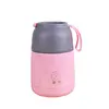 430ml vaccum thermos food warmer stainless steel kids school food flask with spoon