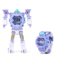 

Transform Rescue Robots Toys for 3+ Year Old Boys Girls, Kids Multi Function Projection Digital Wristwatch