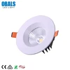 Silver Slim Round Recessed Dimmable Downlight LED Fixture 30 Watt Down Light