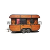 Mobile Towable Mobile Food Trailer Van for Sale/ Customized Design Food Trailer on Street Running