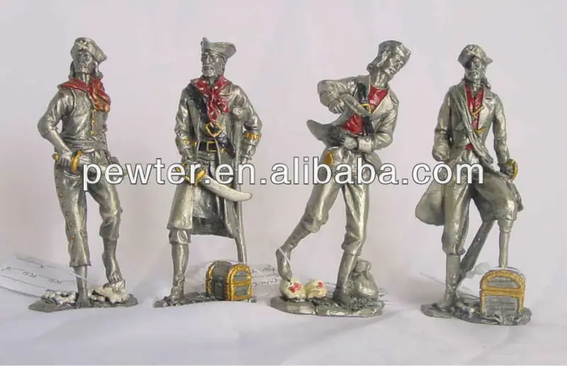 Antique Warrior Statues,Novelty Pewter Medieval Soldier Buy Warrior