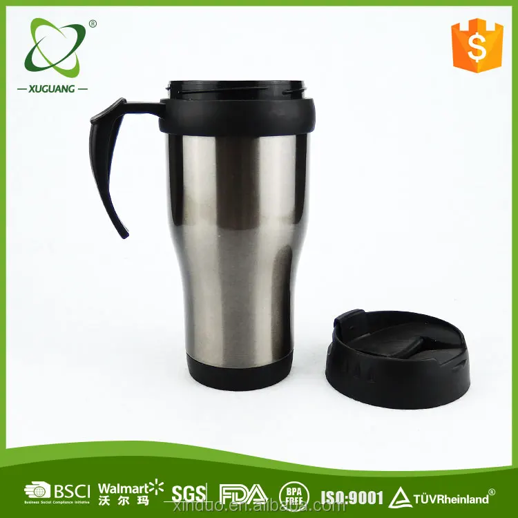 14oz Plastic Thermal Coffee Mug Plastic Termo Cup Double Insulated