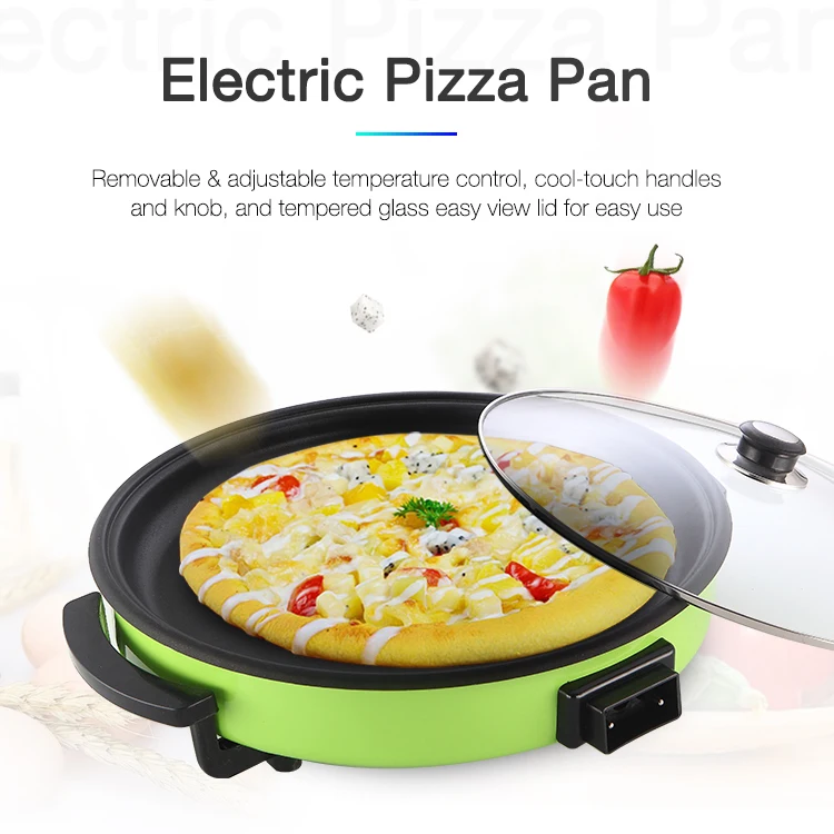 
40cm kitchen electric fry pan non stick fry pan pot thermostat control cookware 