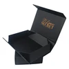 /product-detail/custom-dresses-matt-black-folding-gift-box-magnetic-flip-rectangle-cardboard-box-logo-rose-gold-foil-for-book-socks-scarf-shoes-62067259749.html