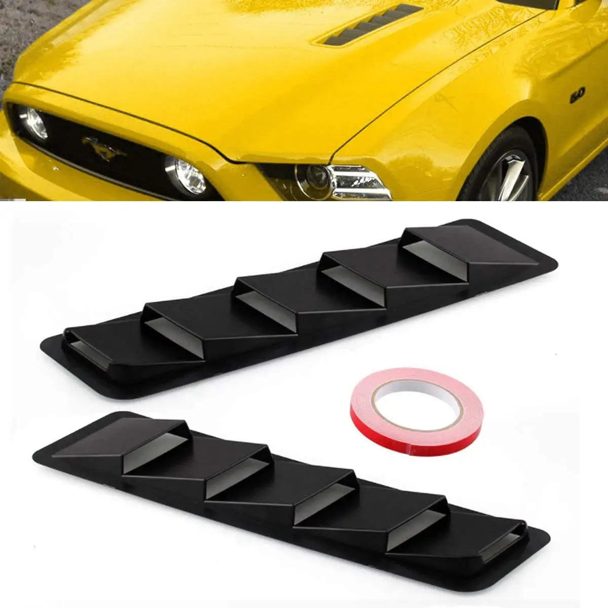 Universal ABS Plastic Hood Scoop Scoops Side Air Vent Vents #48