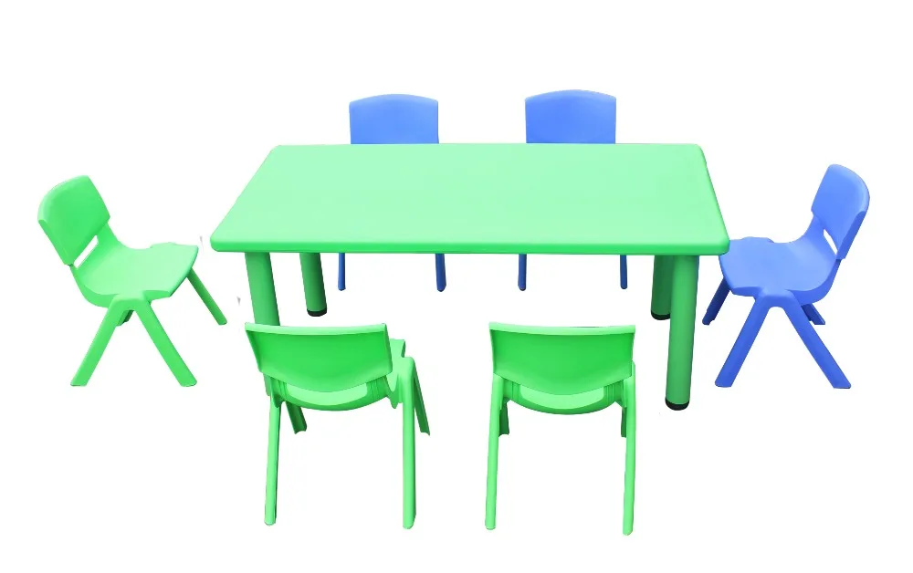 
nursery school furniture school plastic table and chair for kids cartoon school desk and chair 