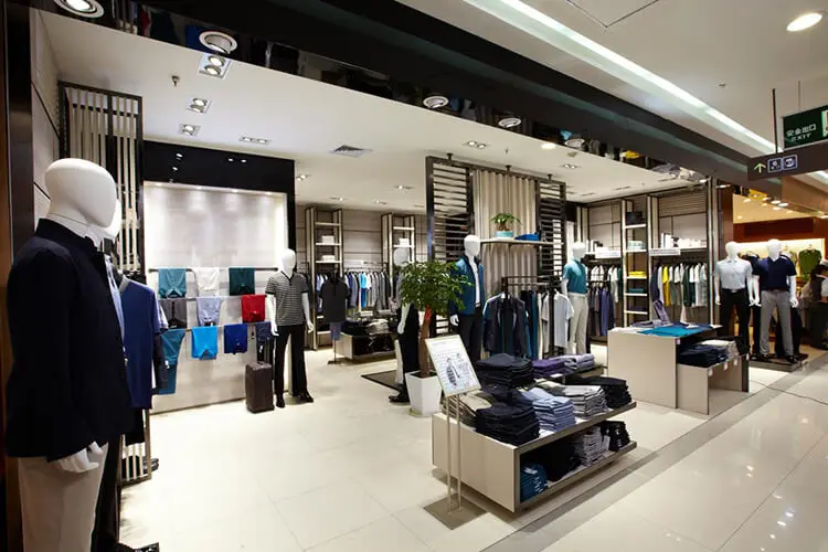 Clothes Store Men's Clothing Shop Displays Interior Design Menswear