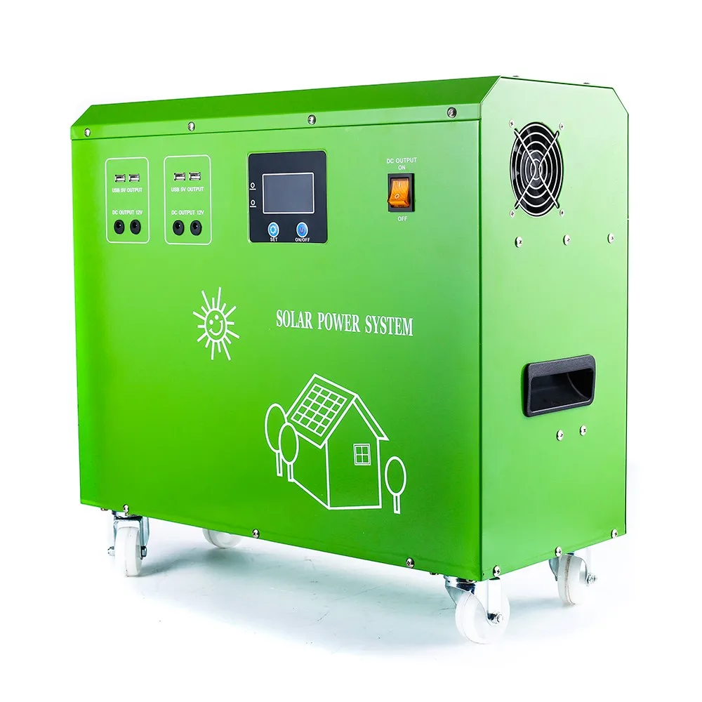 700w Home Portable Solar Generator All In One With Battery Solar