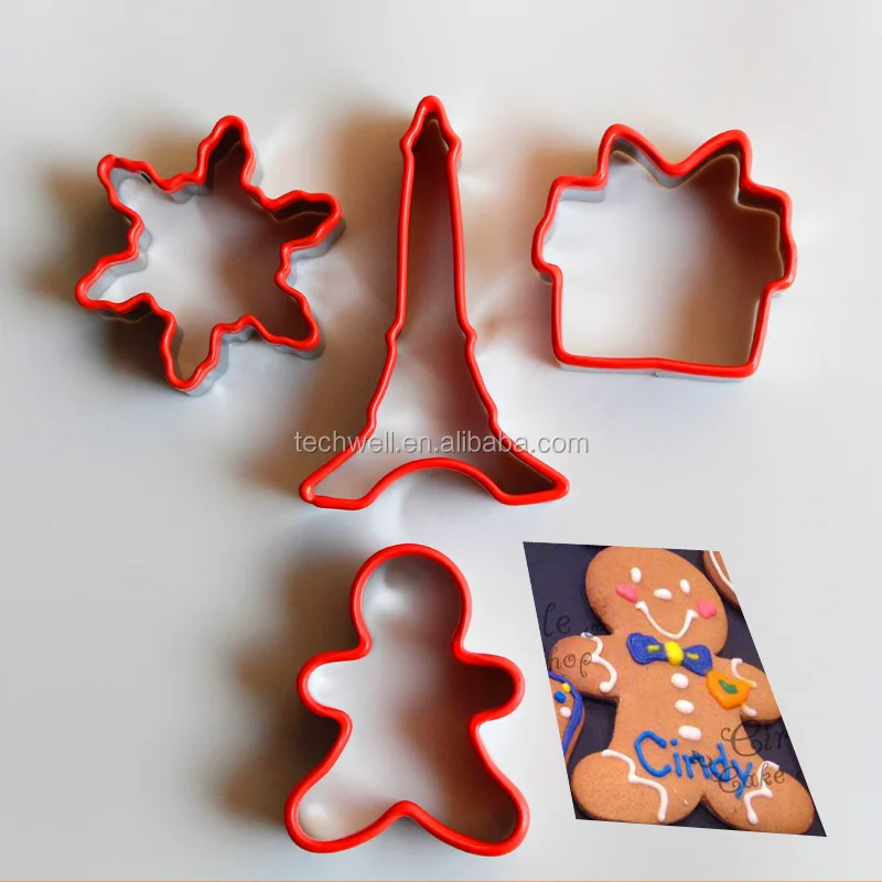 
12 Pieces Animal Dinosaur Christmas Custom Cookie Cutter Set 