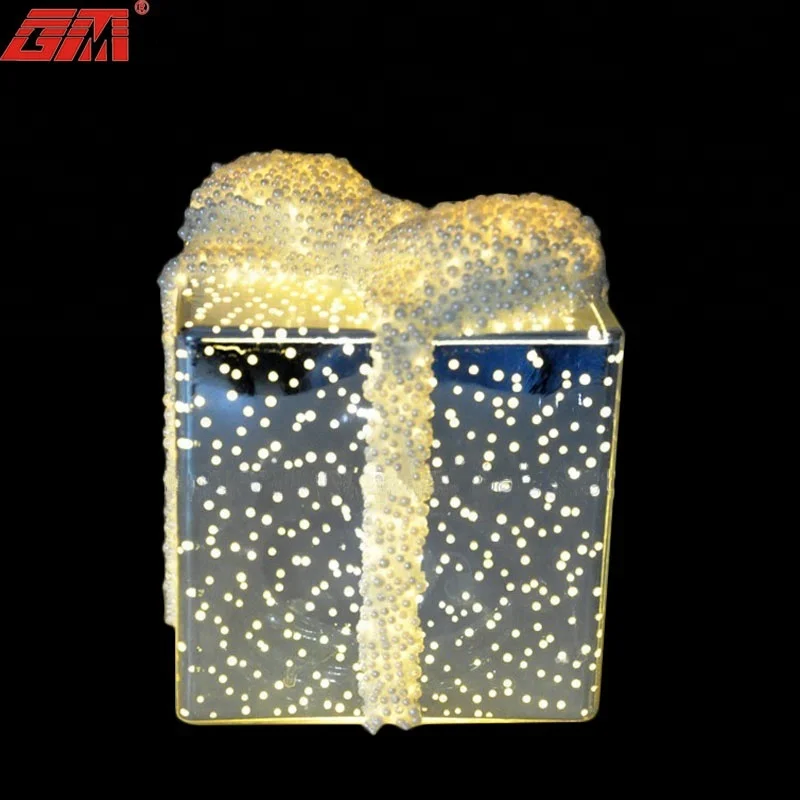 Pouted askchristmas ltdcommodities Christmas Decoration Led Light Gift Box Imported Christmas Ornament For Home Decor - Buy Gift