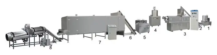 corn sticks making equipment