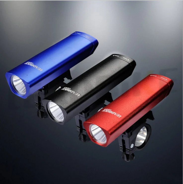 

18650 Battery Chinese Supplier Bicycle Flashlight Led Bike Aluminium Alloy Flashlight Light with Frame, Red;green;blue