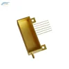 Glod plating kovar components, electrical package