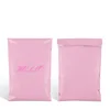 custom printed logo pink poly mailer envelopes mailing shipping plastic packing bags for air express