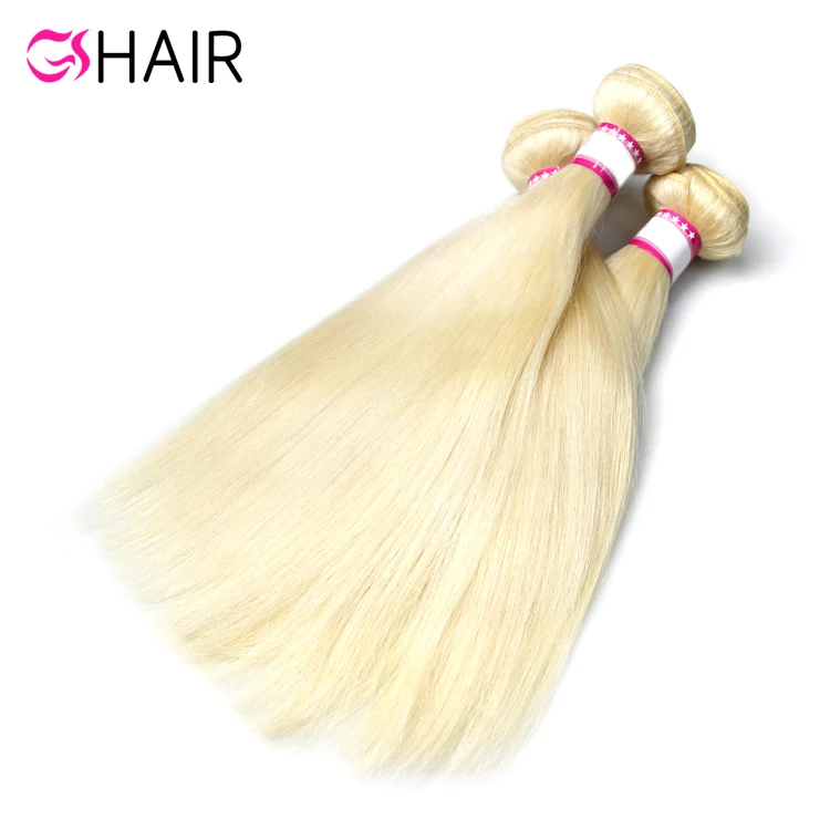 

Remy Virgin Indian Straight 613 Blonde Weave Color 100% Human Hair Extension, Natural black