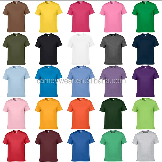 

custom your logo print cotton tshirt wholesale men t shirt blank plain t-shirts