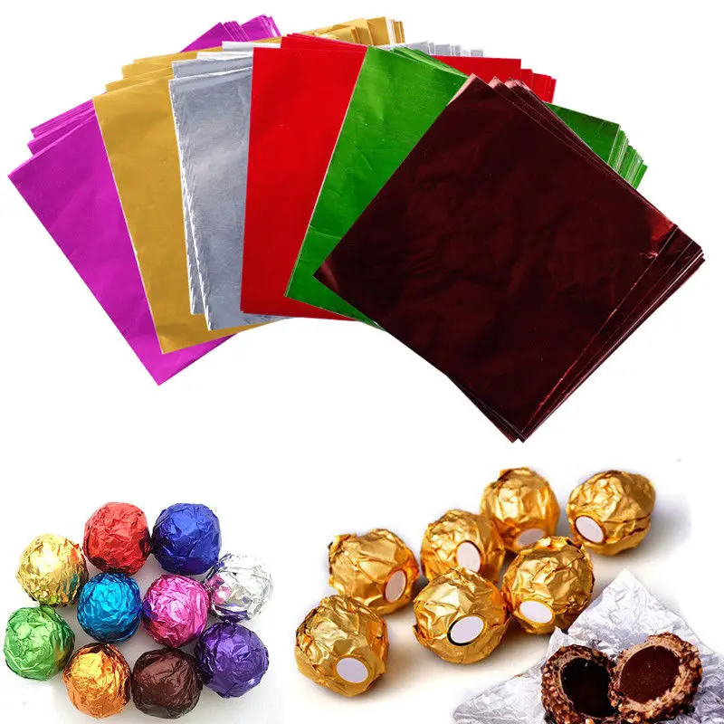 Soft pure aluminum foil for chocolate candy wrapping