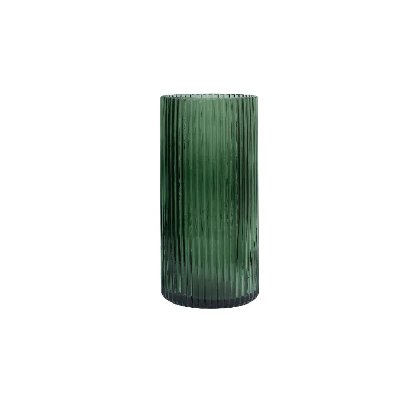

Wholesale Lead-free Crystal Vase Glass For Home Decor,Wedding vase or Gift, green glass vase, Transparent