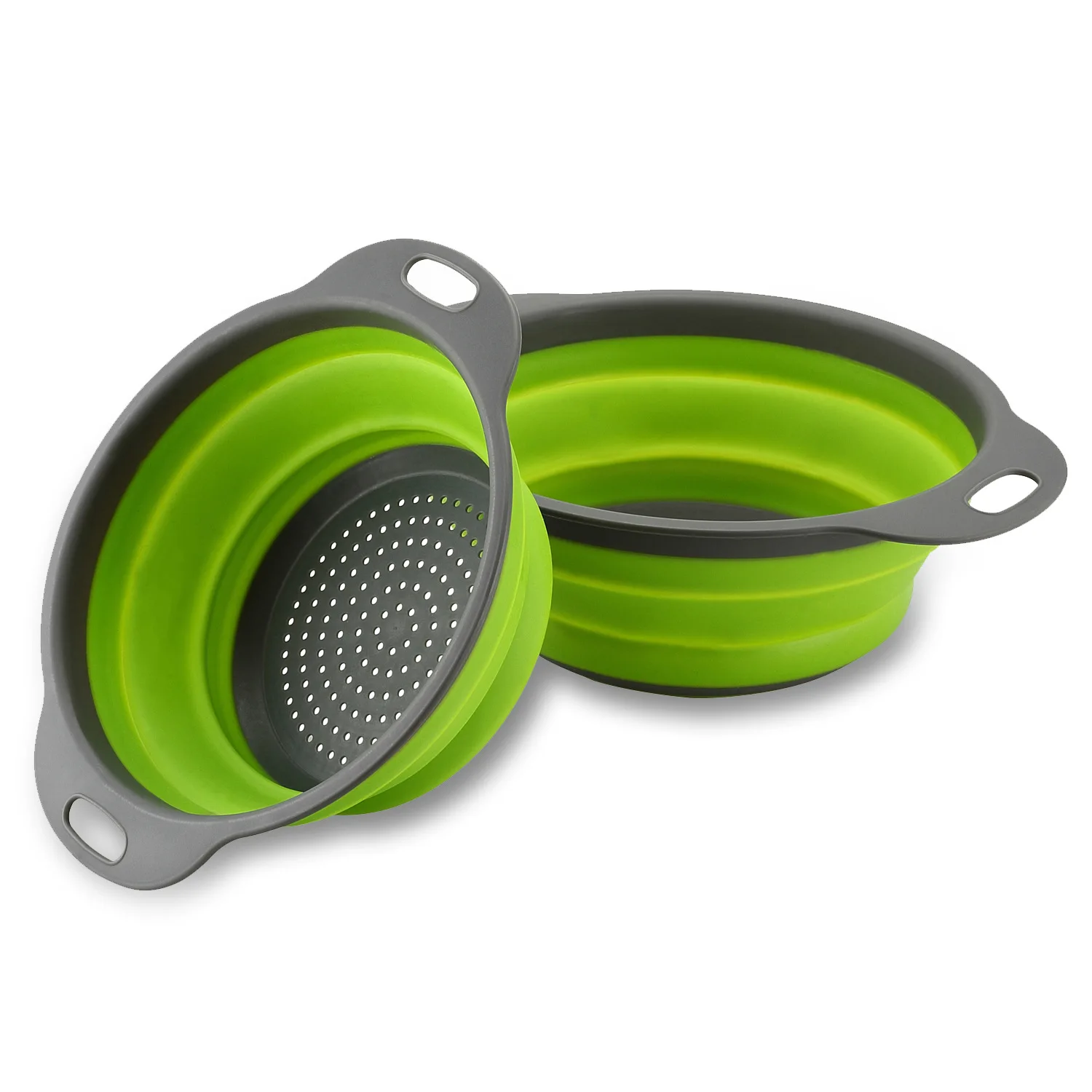 Silicone Collapsible Strainer Foldable Silicone Strainers,Kitchen ...