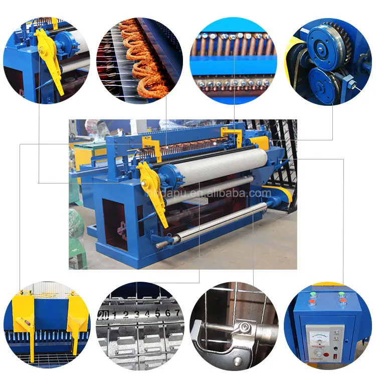 Fully automatic welded wire mesh  machine