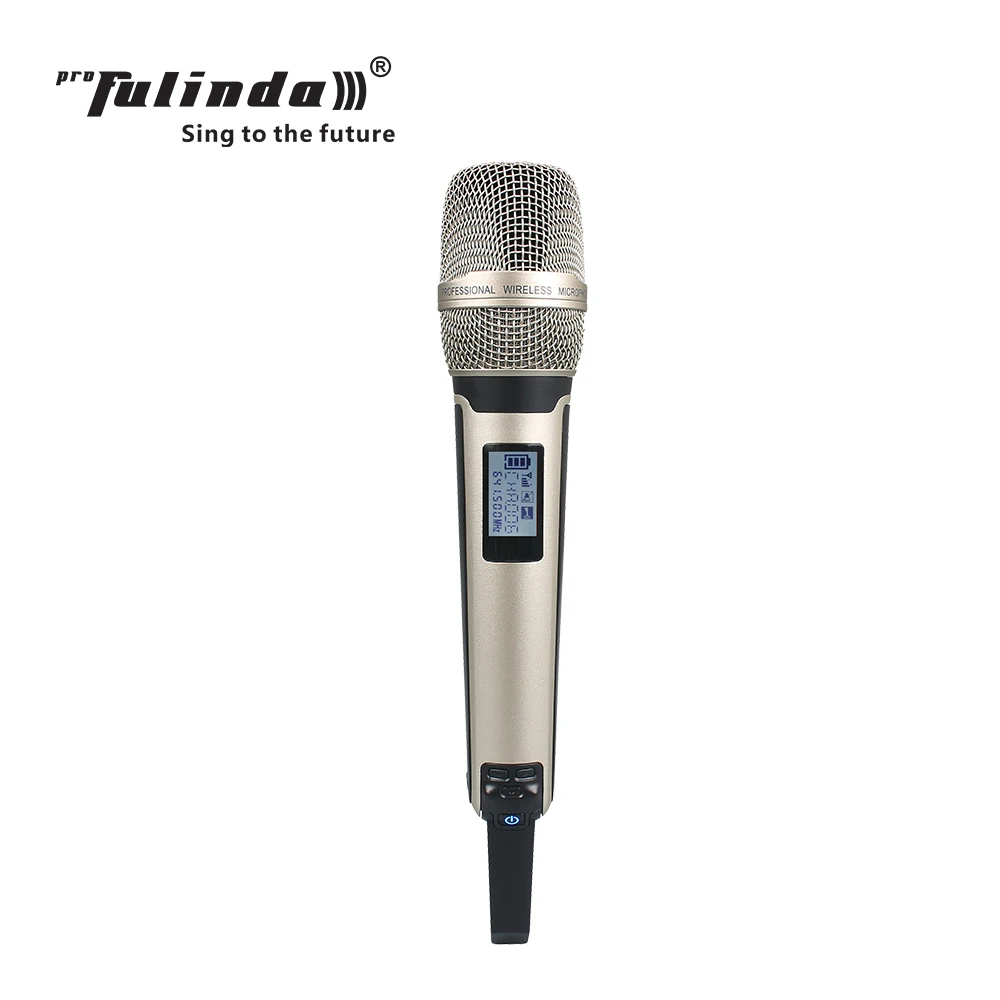 China Enping true diversity UHF wireless microphone , professional microphone for stage