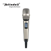 

China Enping true diversity UHF wireless microphone , professional microphone for stage