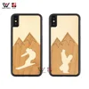 Hot Products Ski Boy Pattern Design Mix Wood Cell Phone Case For iPhone X XR XS Max