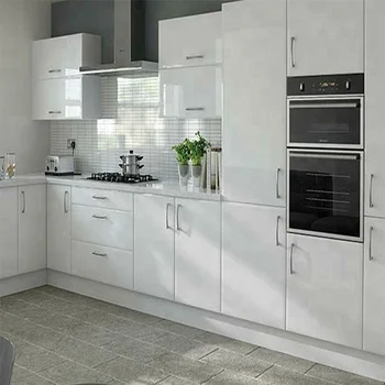 New Model European Style Kitchen Cabinet Without Handles ...