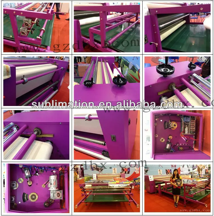 Digital Fabric Roll Heat Press Machine Heat Transfer Paper Printing