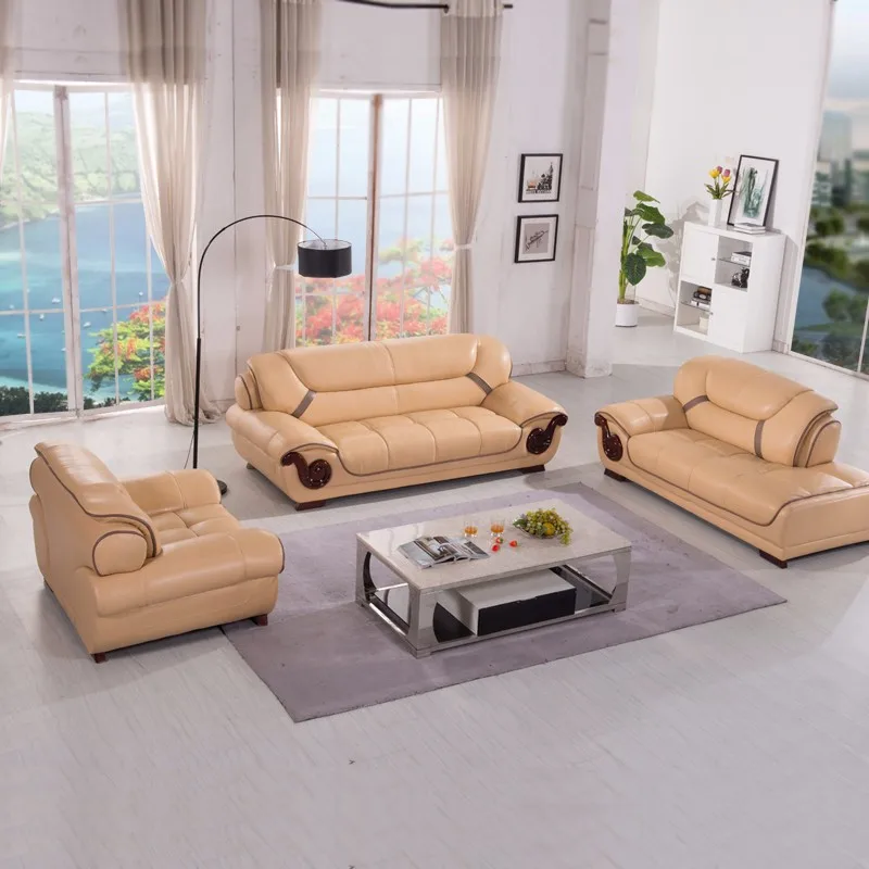 Alibaba Malaysia U Shape 3seater Section Genuine Leather Sofa With Best