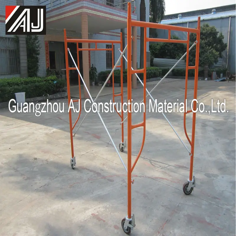 Portable Scaffolding With Wheels For Construction(made In Guangzhou 