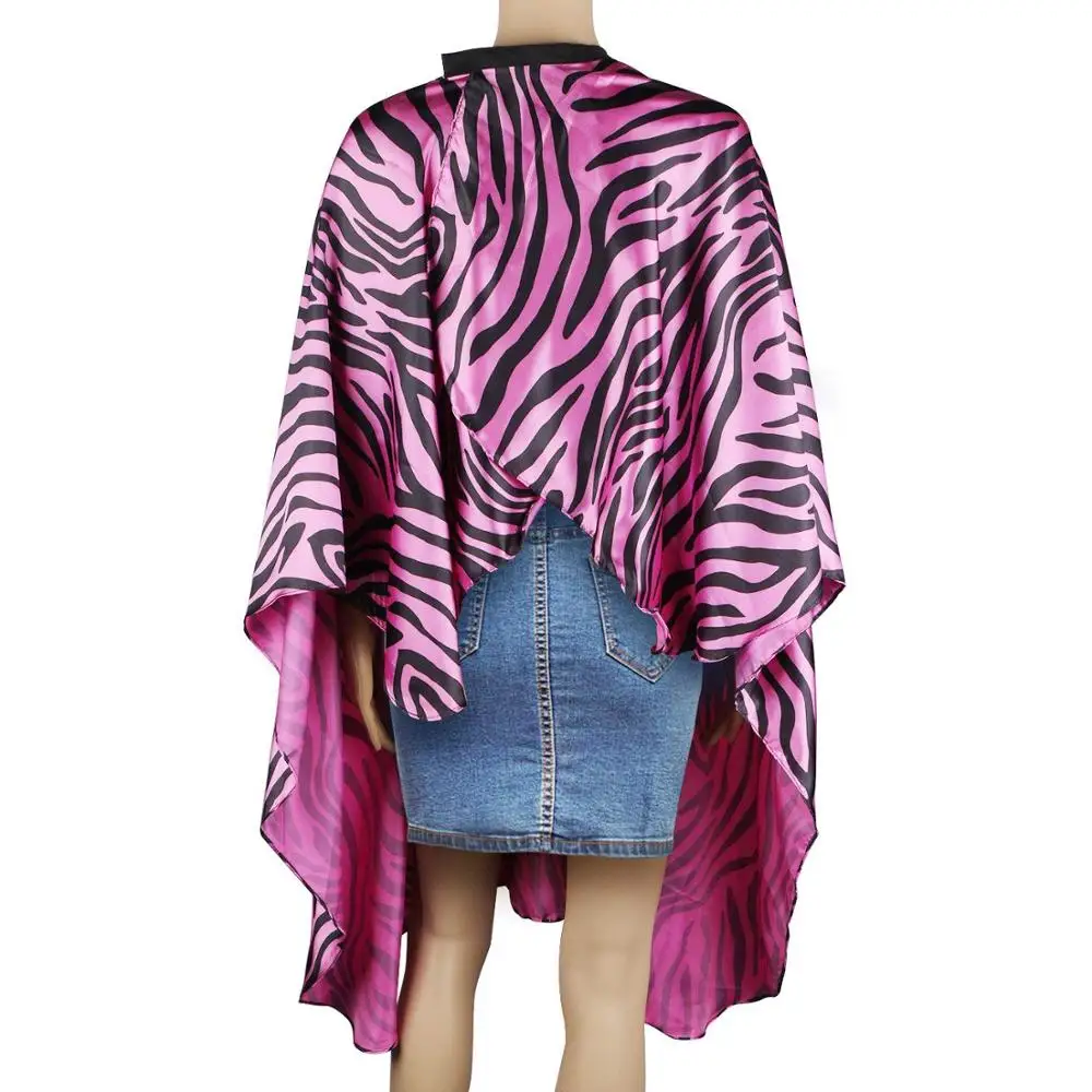 
Waterproof Hairdressing Gown Professional Hair Color Styling Apron with Hook & Loop Closure 