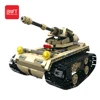 Remote Control Military RC Building Block Car children toys