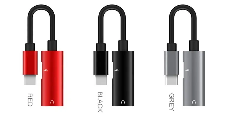 13Type C to C to DC 3.5 aux headset audio cable adapter
