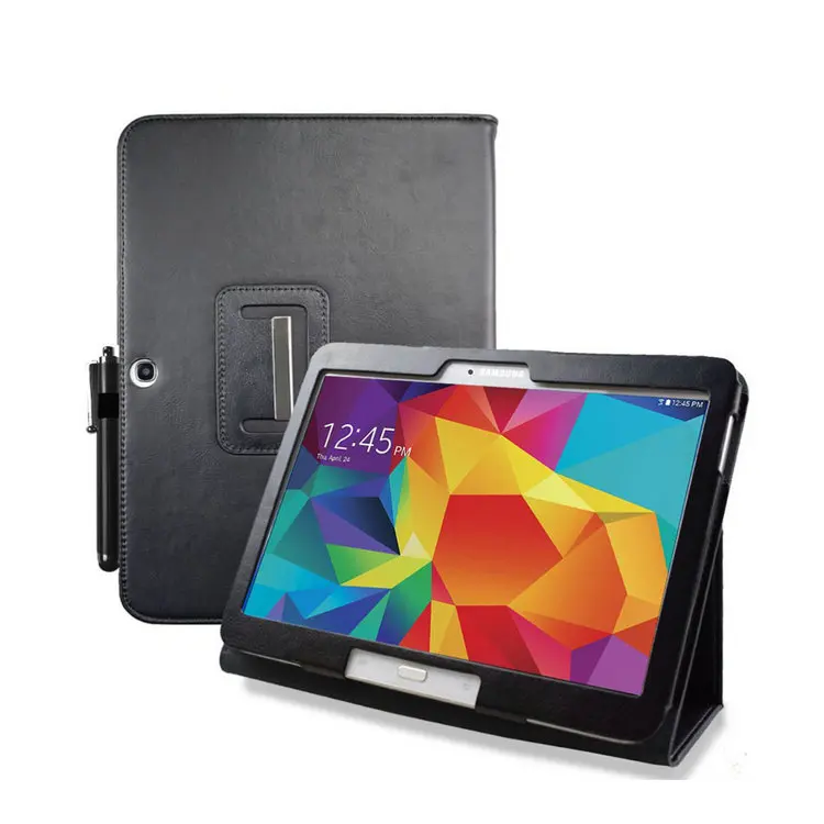 

Flip Back Stand Tablet Cover Case For Samsung GALAXY TAB 4 10.1 inch pocket SM T530 T531 T535 with auto sleep, N/a