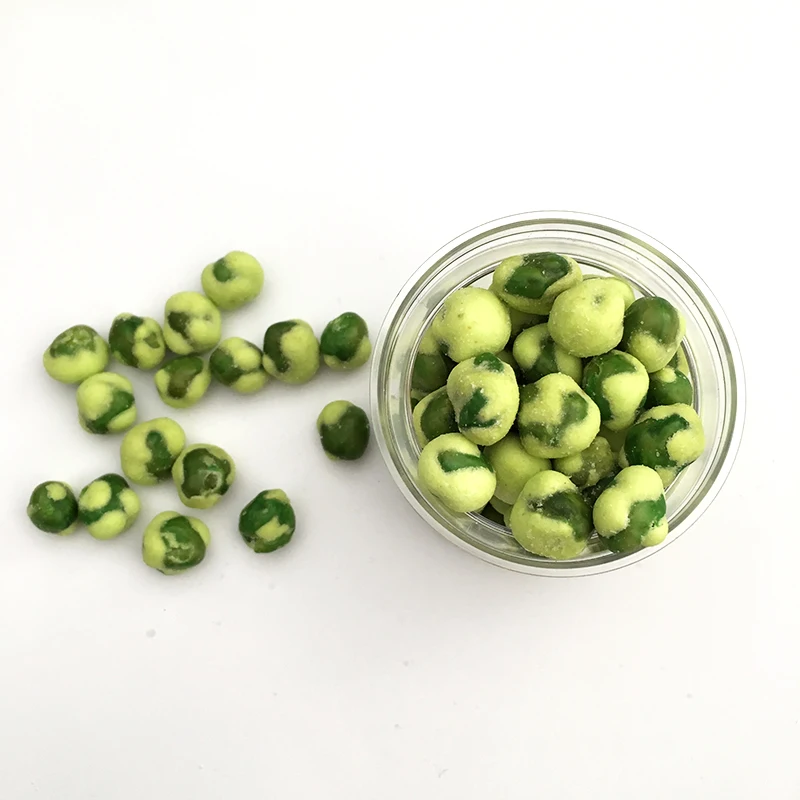 yellow wasabi green peas 4