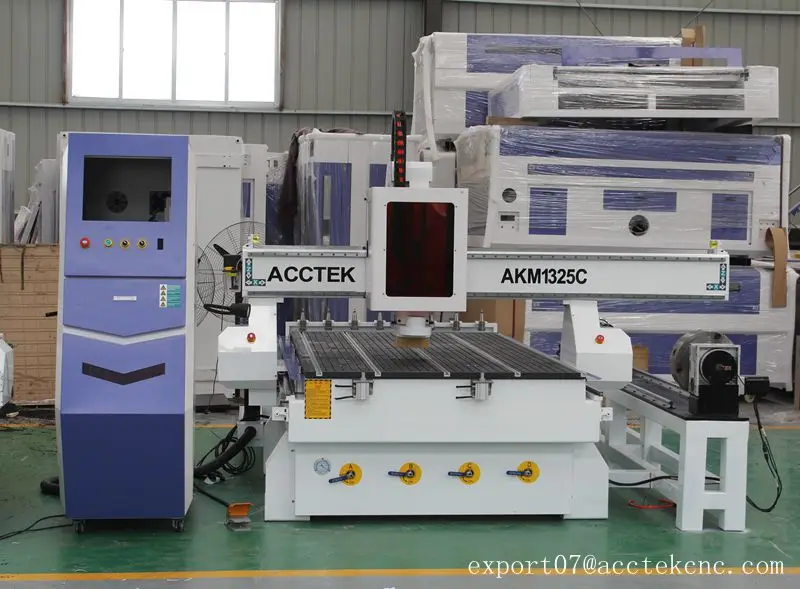 4x8 ft Wood Furniture Making Linear Atc Woodworking Machine 1325 Cnc Router for Hot Sale